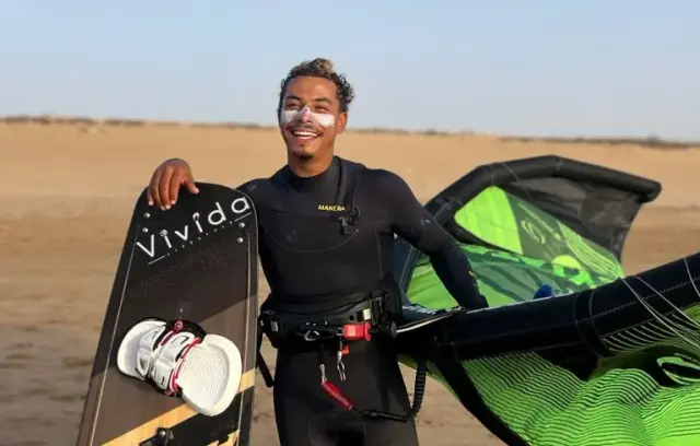 Salmane — moniteur surf et kitesurf à Essaouira, Elite School