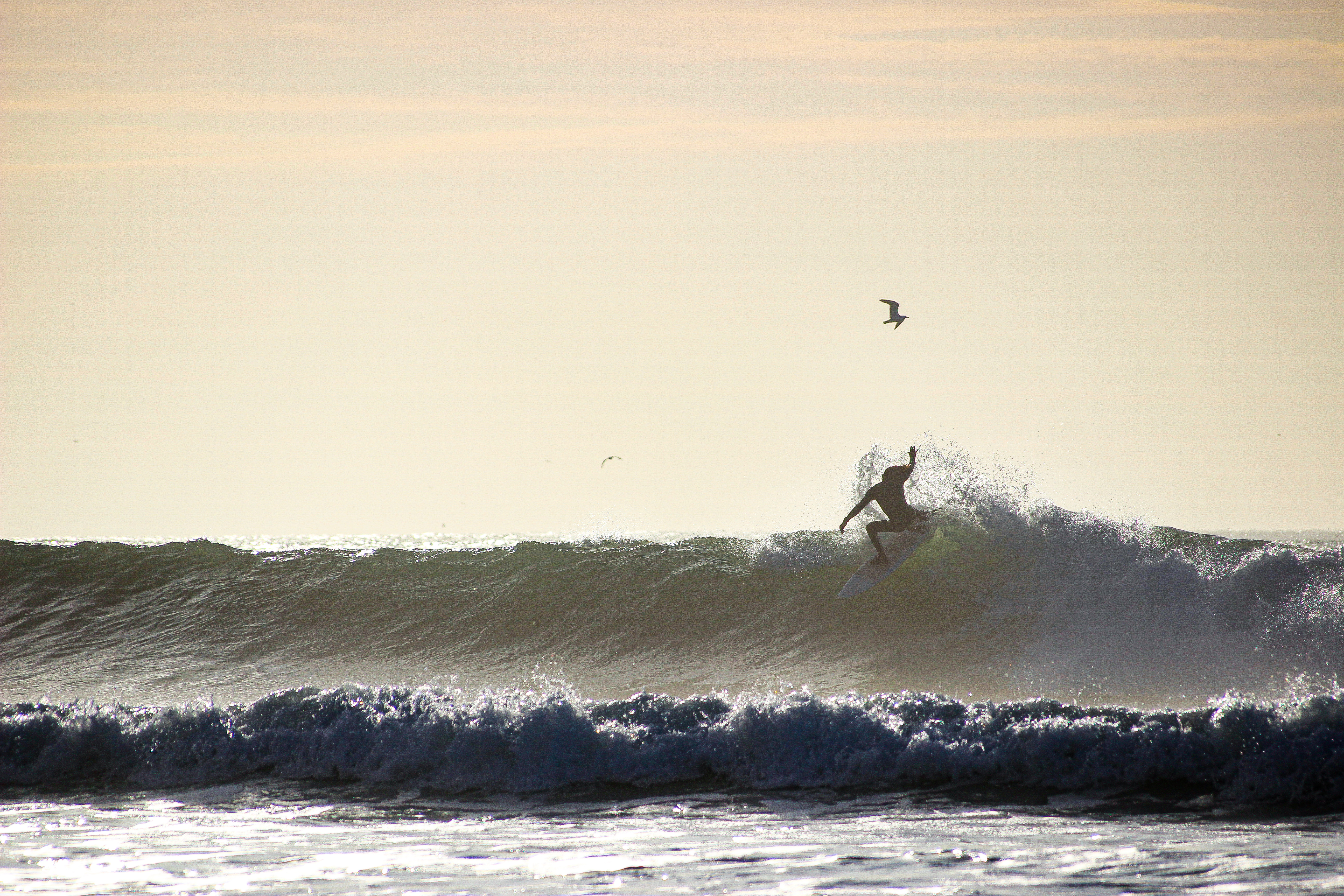 surf lesson essaouira atlantic bay wave practice with instructor