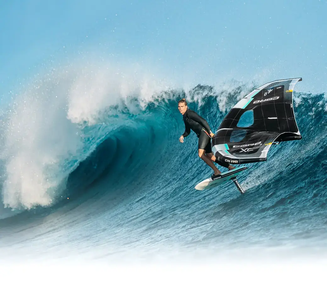 Cours de wingfoil à Essaouira — wing surf Maroc